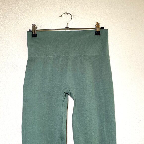 Setactive Sculptflex Seamless High Rise Leggings Wave Green Medium - Picture 4 of 6